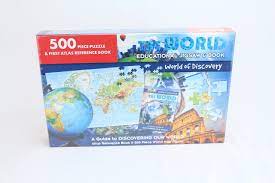 While the exact number of products that we have in stock at any time can vary, we typically carry thousands of puzzles for all skill levels and ages. The World Educational 500 Pcs Jigsaw Puzzle First Atlas Reference Books Norchemist