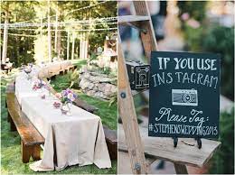 If the backyard reception will be at your parents' home, you could probably gouge them into shelling out a few hundred dollars to spruce up the garden. 35 Rustic Backyard Wedding Decoration Ideas Deer Pearl Flowers