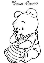 Resultado De Imagem Para Pooh Baby Para Pintar Bear Coloring Pages Coloring Books Coloring Pages