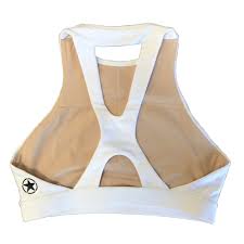 Brassière nike femme rival sports blanche. Brassiere Sport Entrainement Savage Barbell Blanche High Neck