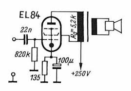 Rohren Verstarker Mit El 84 Elektroniken Amateurfunk Elektrotechnik