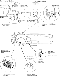 The fuel pump relay for a 1993 honda civic dx is located up under the dash on the drivers side. Honda Civic 92 Honda Civic Dx Fuel Pump Relay