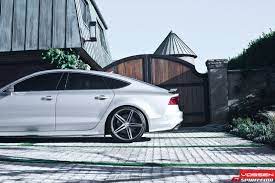 Audi A7 With 20 Inch Vvs Cv5 Vossen Wheels Vossen Wheels Audi Audi A7