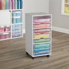 Storage furniture & storage cabinets. Modular Mobile Panel Tower By Simply Tidy Michaels