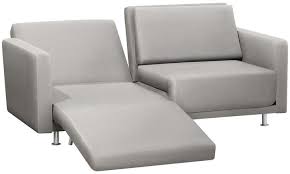 Sofa Beds Melo 2 Sofa With Reclining And Sleeping Function Gray Fabric Modern Sofa Bed Sofa Bed Reclining Sofa