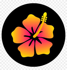 The native hibiscus flower is a national emblem of the stolen generation of indigenous peoples in australia. Hawaiian Flowers Drawing Clipart 447053 Pikpng