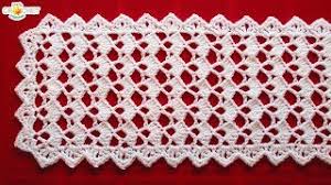 There are over 50 girls&amp;#39; Festive Table Runner Crochet Pattern Looks Fancy Easy Pattern Youtube