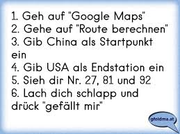 More on shipping for this route. 1 Geh Auf Google Maps 2 Gehe Auf Route Berechnen 3 Gib China Als Startpunkt Ein4 Gib Usa Als Endstation Ein5 Osterreichische Spruche Und Zitate