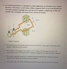 In other words, every ordinary generator has a back emf, but if it reverses the back emf, it becomes the energy source used.john bedini's method reversed 95% of the emf back. Solved 3 An Electrical Generator Or A Dynamo Is A Basic Chegg Com
