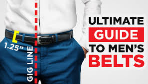 How To Buy A Mens Belt Guide To Finding The Perfect Belt