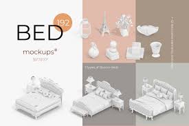 Download 192 Beds Mockups Psd 01 In Product Mockups On Yellow Images Creative Store PSD Mockup Templates