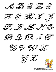 Constant practise of cursive alphabet worksheets with different letters is the key to mastering cursive handwriting. Pin By Elisa Lovorn On Crafty Lettering Fonts Cursive Alphabet Chart Lettering Alphabet
