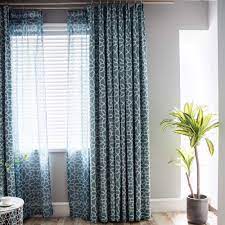 Gardine mit edlem muster gardinen vorhange 8. Moderne Gardinen Geometrisches Muster Aus Polyester Und Baumwolle