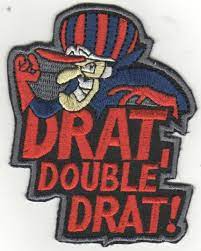 DICK DASTARDLY WACKY RACES IRON ON PATCH BUY 2 GET 1 FREE = 3 WITH TRACKING  | eBay