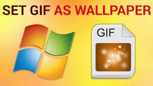 How To Set Gif As Background Windows 7 Youtube