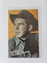 Cowboy Western Fred Mac Murray 1930s Movie Star Postcard 168