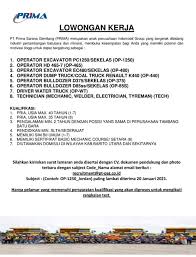 Contoh surat lamaran kerja kedua ini, cocok buat yang telah punya pengalaman kerja beberapa tahun sebelumnya di perusahaan lain baik itu sesuai dengan pekerjaan yang ingin diambil ataupun tidak. Prima Sarana Gemilang Site Sambarata Photos Facebook