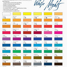 m graham watercolor chart elegant color chart download m