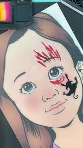 Cat scratch fever!! #facepaint #facepainting #facepainter #catfacepaint