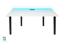 Gaming Desk Pro Led White You plug up the strip make sure you stick it where you really want it on your computer desk cause i tried it on my christmas tree and the colors were phenomenally beautiful on my white christmas tree but when i tried to take the.