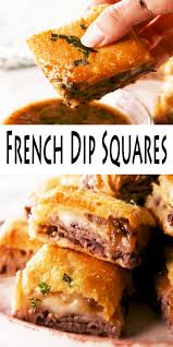 French Dip Squares Richflavour Com