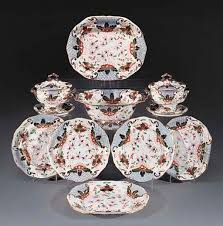 Related:davenport stone china davenport china blue white. A Davenport Imari Part Dinner Service