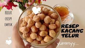 Proses hingga lembut dan menyatu. Resep Kacang Telur Tebal Dan Gurih Youtube