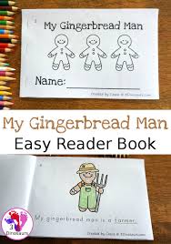 My Gingerbread Man Easy Reader Book 3 Dinosaurs Gingerbread Man Activities Kindergarten Gingerbread Man Preschool Christmas Kindergarten
