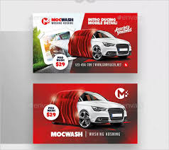 Start by creating a header (usually your business name), and organize your contact details and branding elements as you wish. 40 Car Wash Business Card Templates Free Psd Indesign Downloads