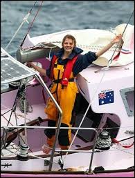 Jessica Watson At 17 Was The Youngest Female To Circumnavigate The World Yet Because She Was So Young Her Record Wa Women Sailing Boat Captain Sailboat Racing