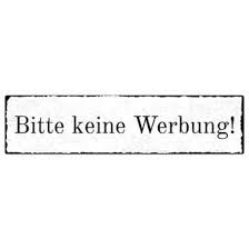 Sehr schönes und ungebrauchtes holzschild. Bitte Keine Werbung Vintage Schild 150 X 35 Mm Weiss Schilder Online Kaufen