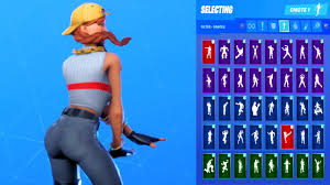 In the v12.00, aura was given a new winter hunter style. Update Fortnite Aura Skin Showcase With All Dances Emotes Subscriber Request Youtube