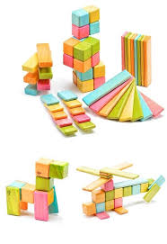 Colors Magnetic Wooden Blocks Toys Block Toys