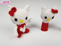 Amigurumi Hello Kitty Yapimi Hello Kitty Orme Bebekler Tig Isleri