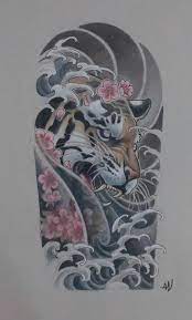 Japanese Tattoos Meaning Japanesetattoos Japanese Tiger Tattoo Japanese Tattoo Half Sleeve Tattoo