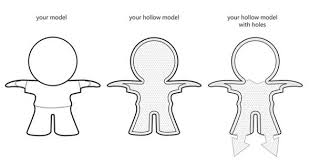Save Money By Creating A Hollow 3d Print 3d Printing Service 3d Printing Wood Print