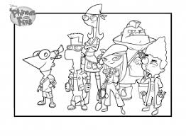 Download the pictures on phineas and ferb and let your creative side take over. Phineas And Ferb Free Printable Coloring Pages For Kids
