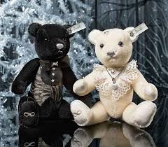 シュタイフ ブライドグルーム ブライドテディベア 27cm 26cm セット ean034220 034251 送料無料 テディベア シュタイフ シュタイフ テディベア