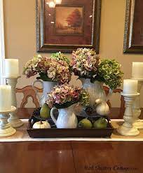 How To Decorate Using Alternative Fall Colors Red Shutter Cottage Summer Centerpieces Fall Decor Summer Decor