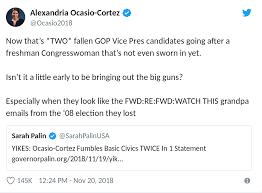 The world's dumbest tweet…by aoc~please donate to support my. Alexandria Ocasio Cortez S Twitter Is The Ultimate Antidote To Donald Trump S Twitter Boing Boing