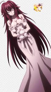 Maybe you would like to learn more about one of these? Rias Gremory High School Dxd Anime Hochzeitskleid Anime Anime Kunstwerk Png Pngegg