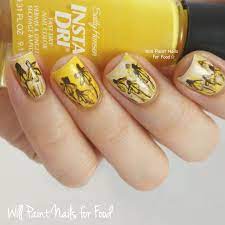 Got Polish Challenge Cone Flowers With Sally Hansen Lightening Sally Hansen Nail Polish Nails