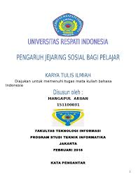 Secara umum sosiolinguistik membahas hubungan bahasa dengan penutur bahasa sebagai anggota masyarakat. Diajukan Untuk Memenuhi Tugas Mata Kuliah Bahasa Indonesia
