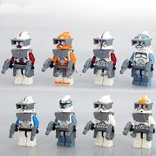 Clone Trooper Army Clone Commander Wolffe Star Wars Minifigures Lego Republic Frigate Compati Lego Soldiers Star Wars Minifigures Lego Star Wars