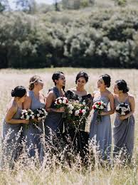 The combination of the soft pink and pastel blue colour is one that catches eye quite easily. A Black Wedding Dress Blue Grey Bridesmaid Dress White And Red Bouquets For A Gothic Style Wedding Weddingideas Bouquet 1 Fab Mood Wedding Colours Wedding Themes Wedding Colour Palettes