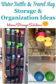 What is a safe drinking bottle? Water Bottle Storage Organization Ideas