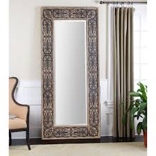 Uttermost Abelardo Wood Frame Leaner Mirror 40 5w X 87 75h In Floor Mirrors At Hayneedle Mirror Wall Bedroom Rustic Wall Mirrors Mirror Wall Living Room