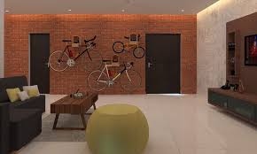 The bedroom is a calming space in shades of white, beige, and gray. Brick Wall Design Ideas For Your Home Design Cafe