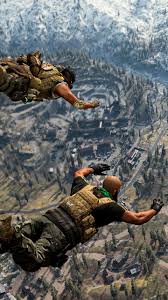Skydive Call Of Duty Warzone 4k Ultra Hd Mobile Wallpaper