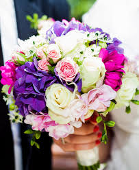 The crescent bouquet is shaped into a soft arch like a half moon, with remember the two rules for choosing a wedding bouquet; Crescent Gardens Florist Wedding Flowers